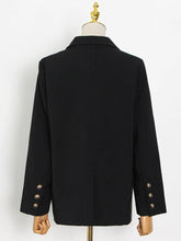 Blazer croisé à plis épissés Alesha